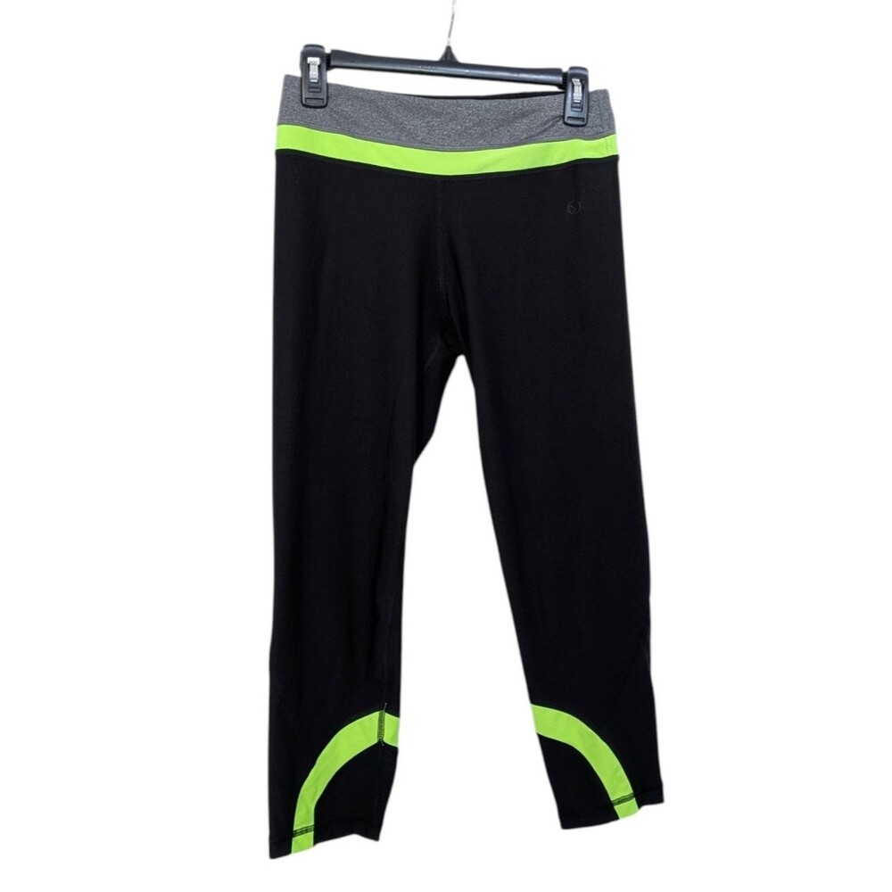 Vogo Workout Capris / Athletic Leggings - Size Small Womens - Black, Grey, Neon